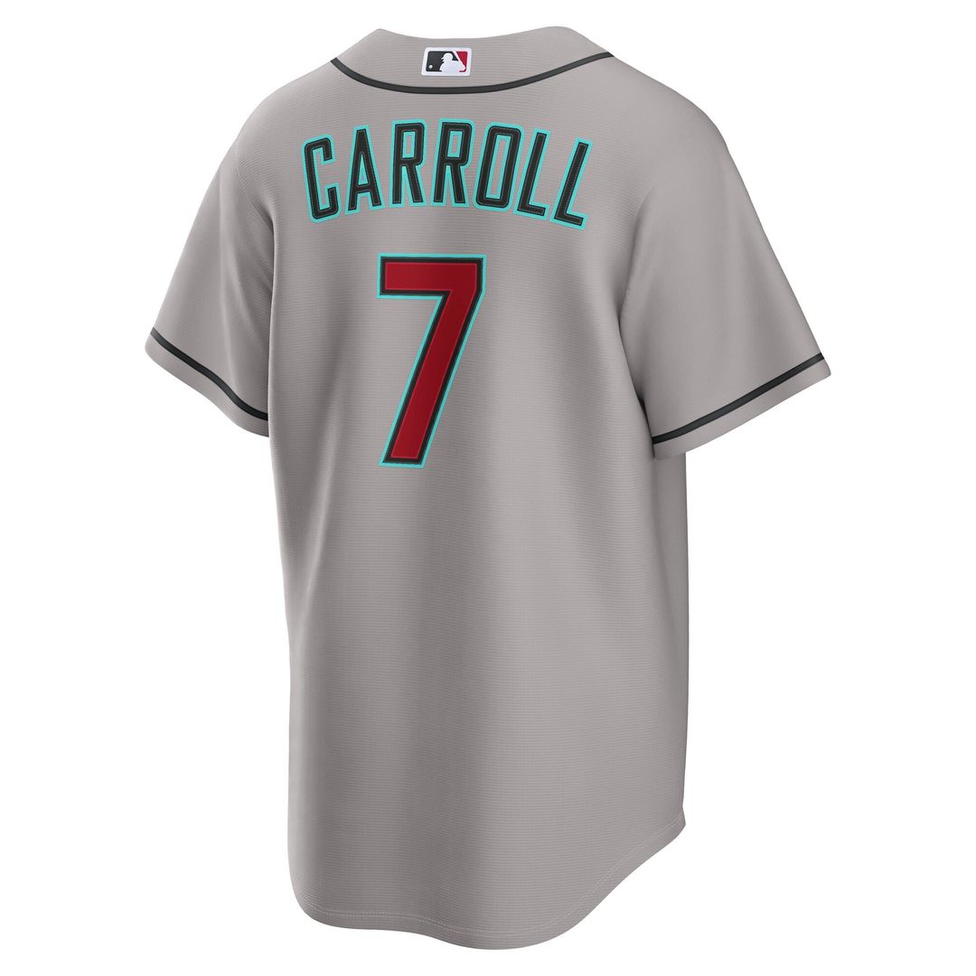 Corbin Carroll Arizona Diamondbacks Nike Alternate 2 Replica Jersey - Crimson | MLB Fan Gear
