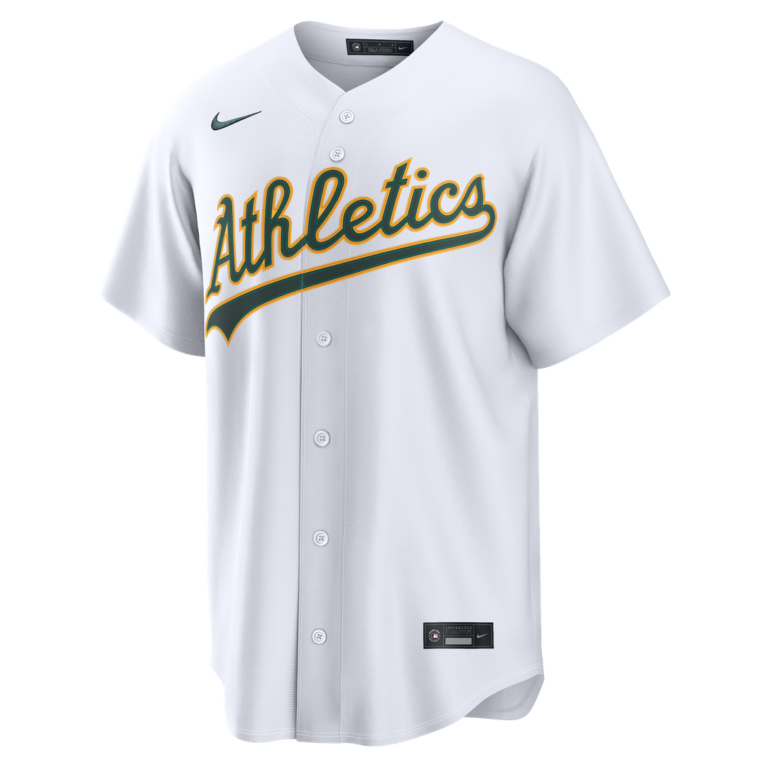 Henry Bolte Athletics Nike Home Replica Jersey - White | MLB Fan Gear