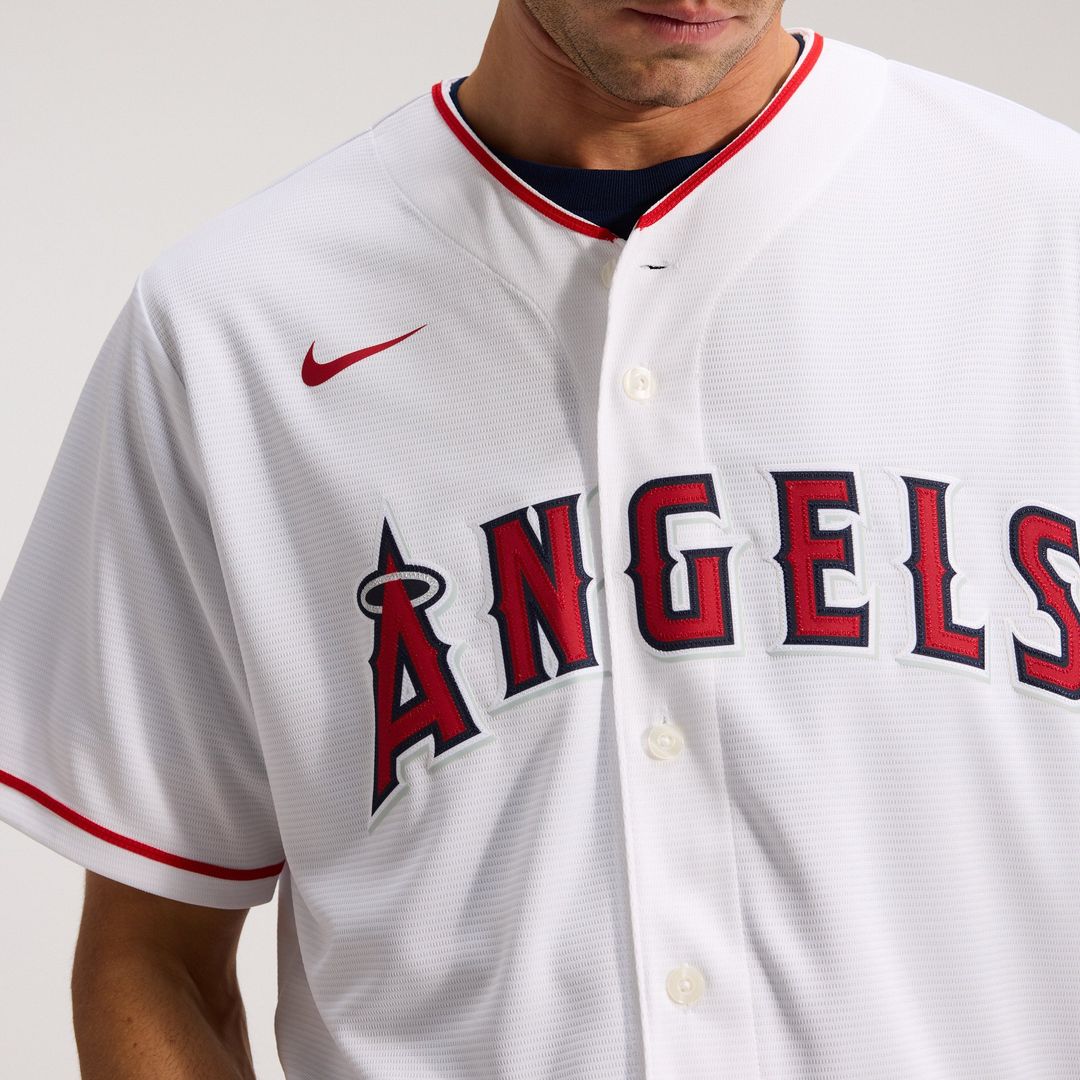 Los Angeles Angels Nike Home Replica Team Jersey - White | MLB Fan Gear