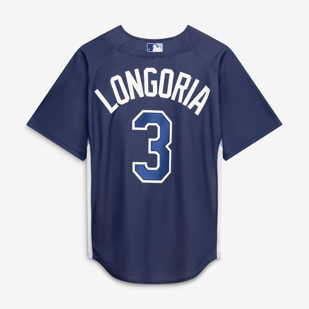 Evan Longoria Tampa Bay Rays Mitchell & Ness Authentic Batting Practice Jersey - Navy | MLB Fan Gear