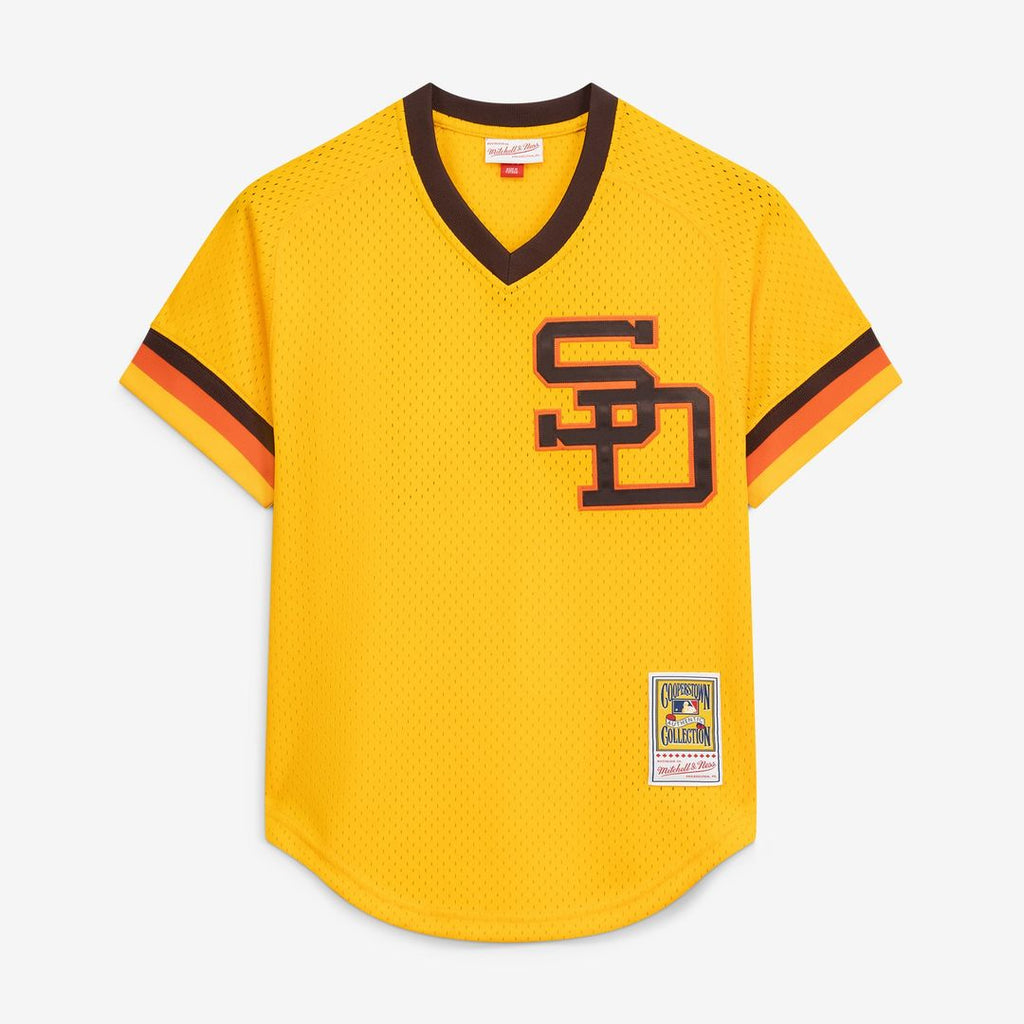 Dave Winfield San Diego Padres Mitchell & Ness Authentic Batting Practice Jersey - Gold | MLB Fan Gear