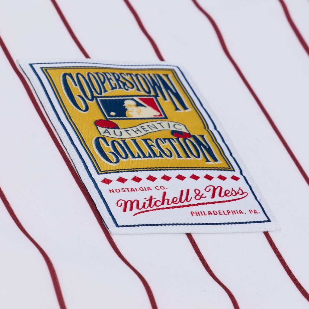 Jimmy Rollins Philadelphia Phillies Mitchell & Ness 2003 Cooperstown Collection Authentic Jersey - White | MLB Fan Gear