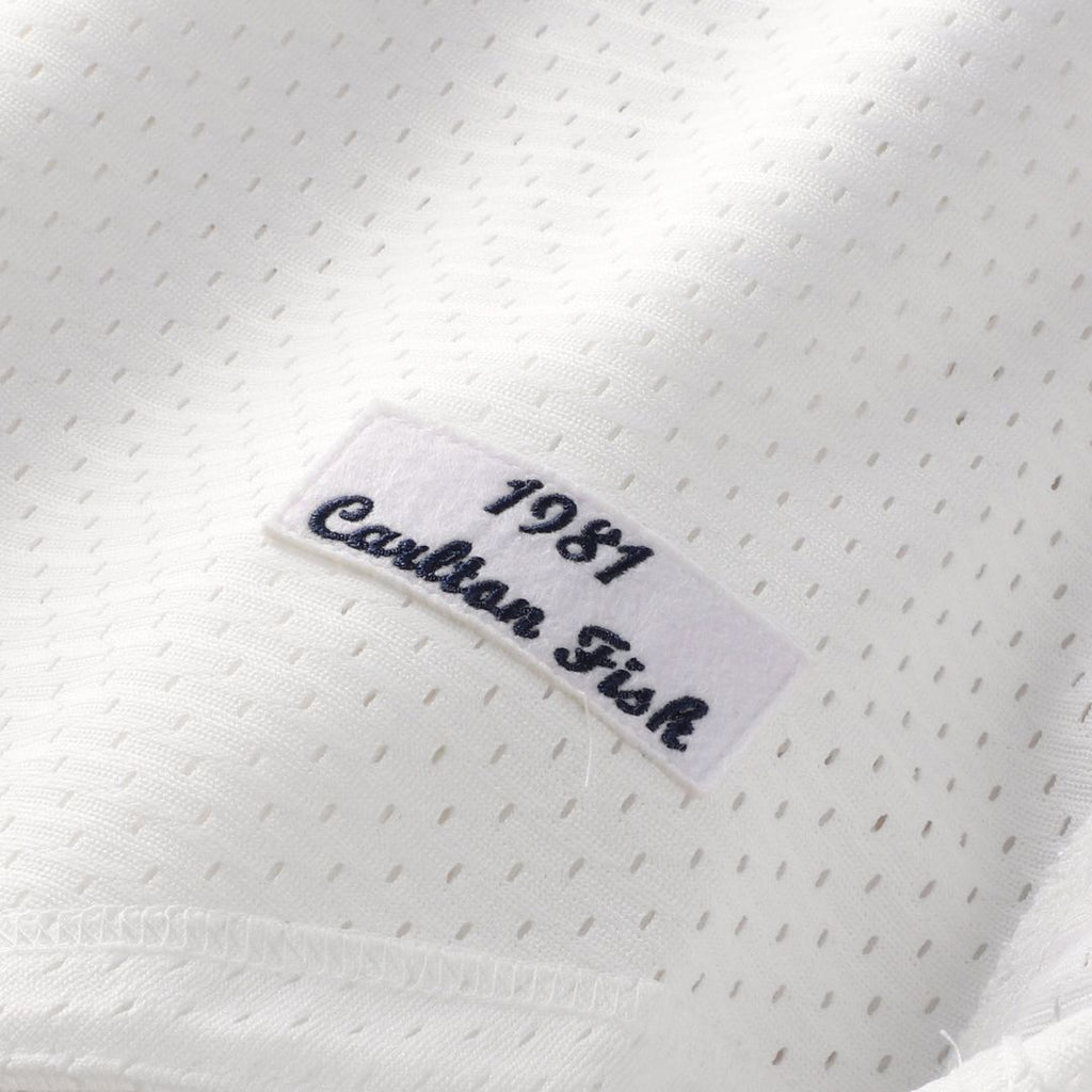 Carlton Fisk Chicago White Sox Mitchell & Ness Authentic Batting Practice Jersey - White | MLB Fan Gear