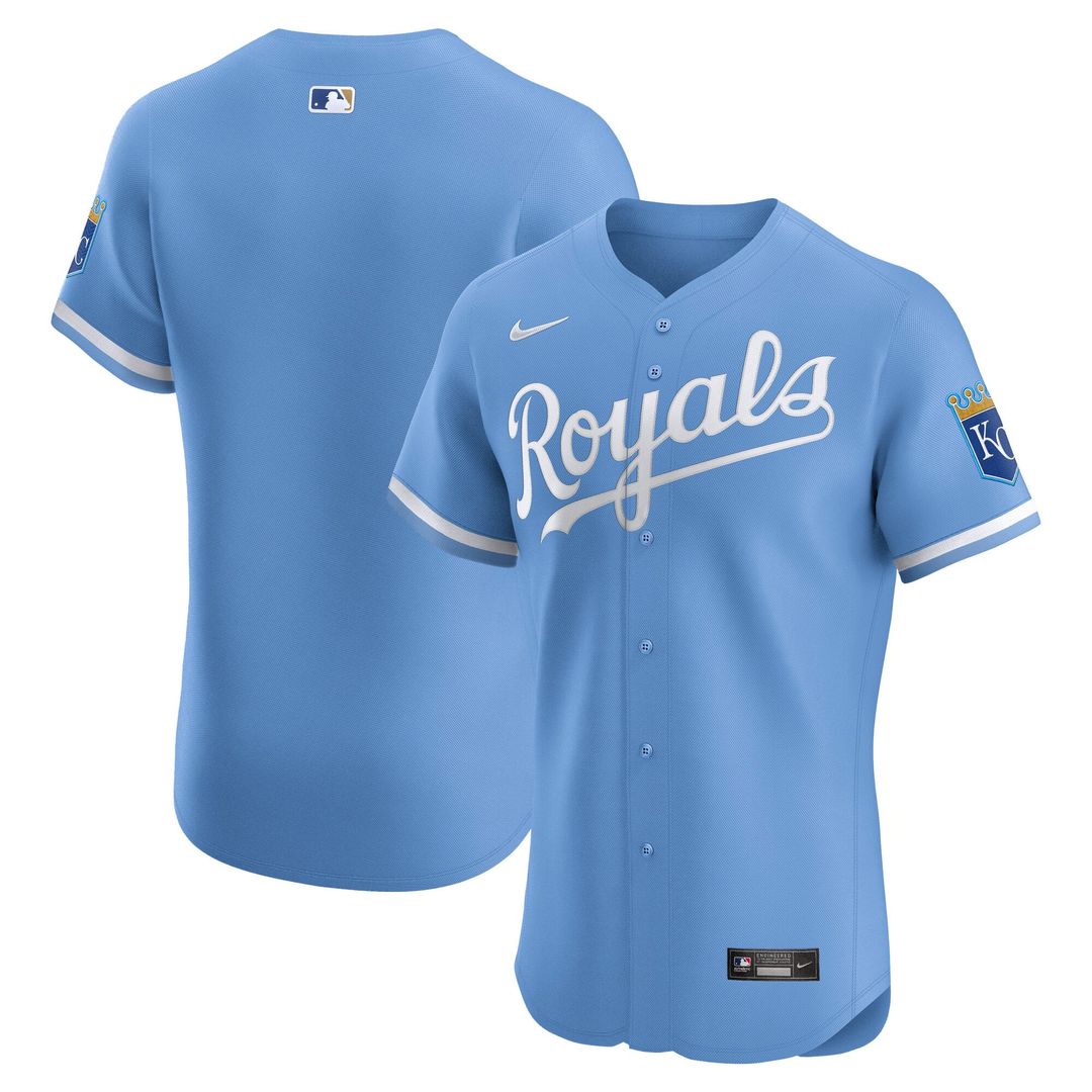 Kansas City Royals Nike Alternate Elite Jersey - Light Blue | MLB Fan Gear