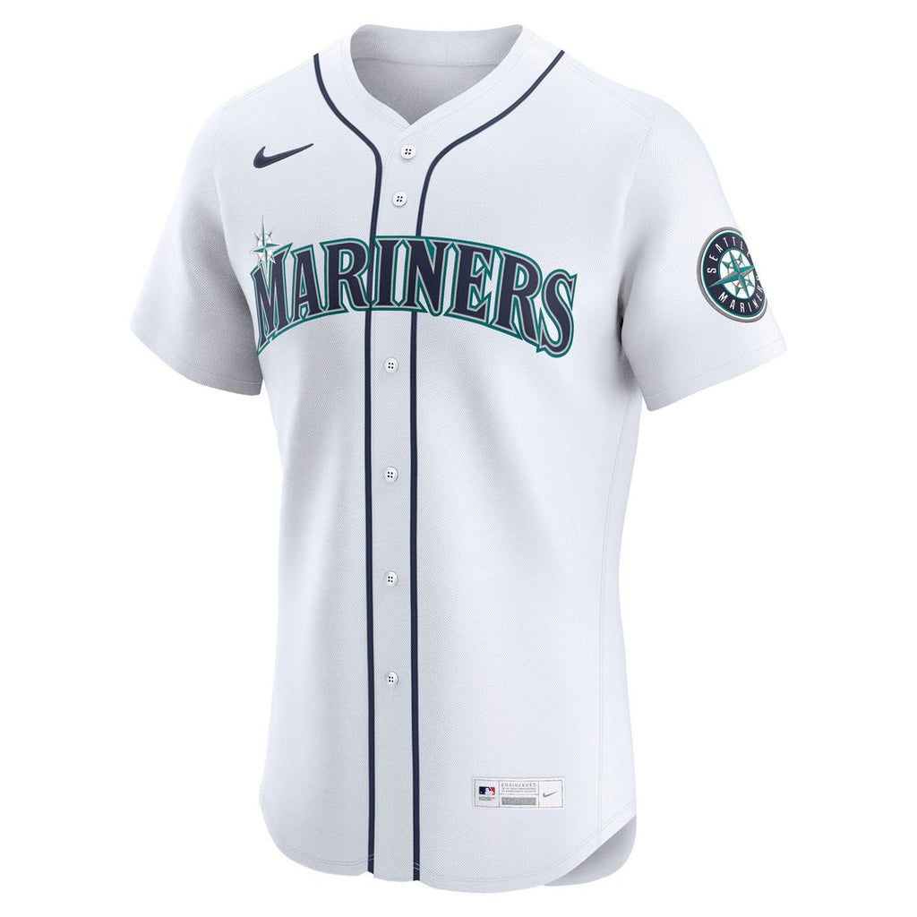 Seattle Mariners Nike Home Elite Jersey - White | MLB Fan Gear