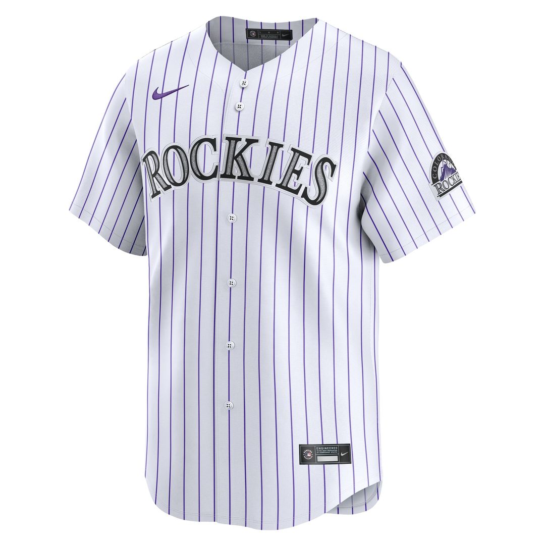Colorado Rockies Nike Home Limited Player Jersey - White | MLB Fan Gear