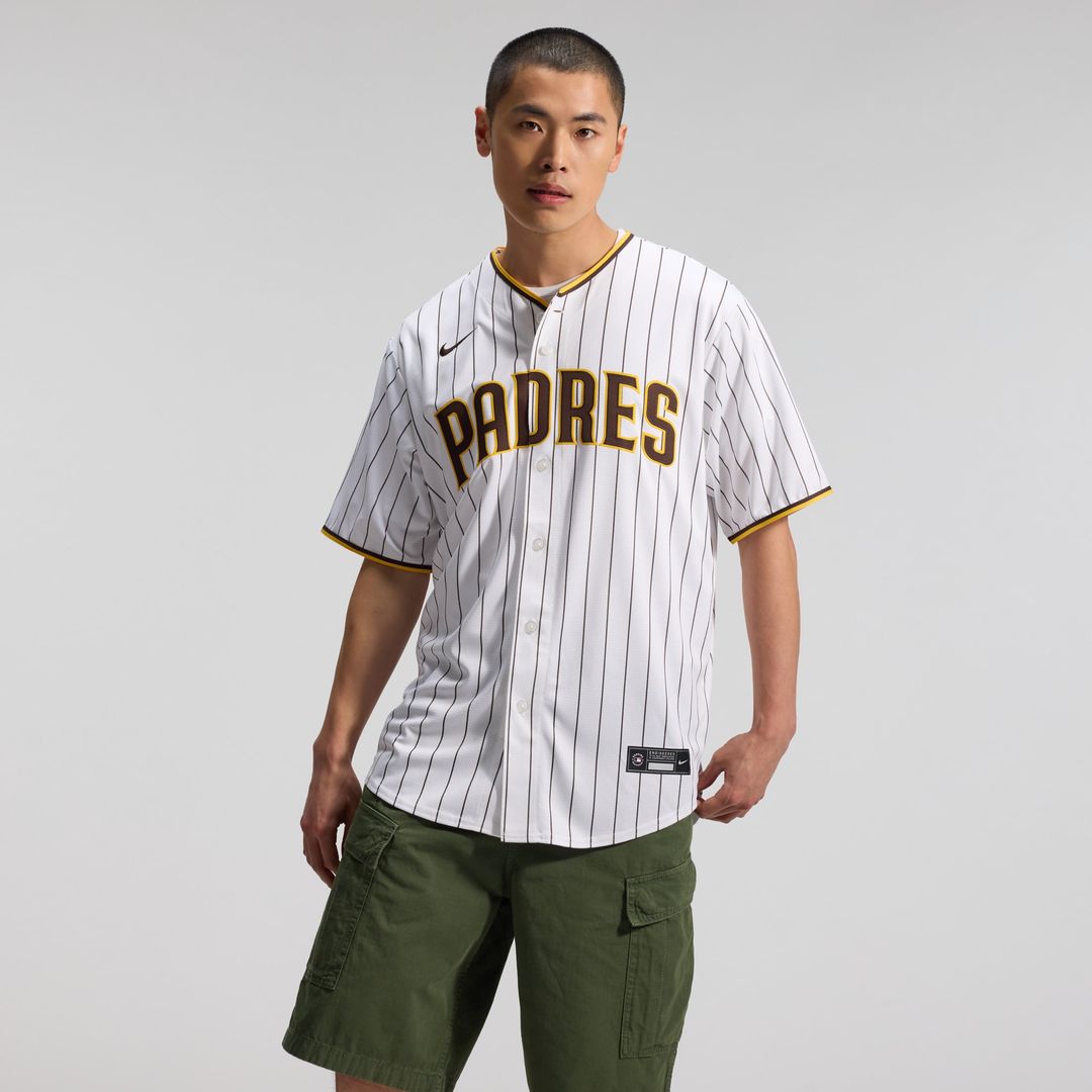 San Diego Padres Nike Home Replica Jersey - White | MLB Fan Gear