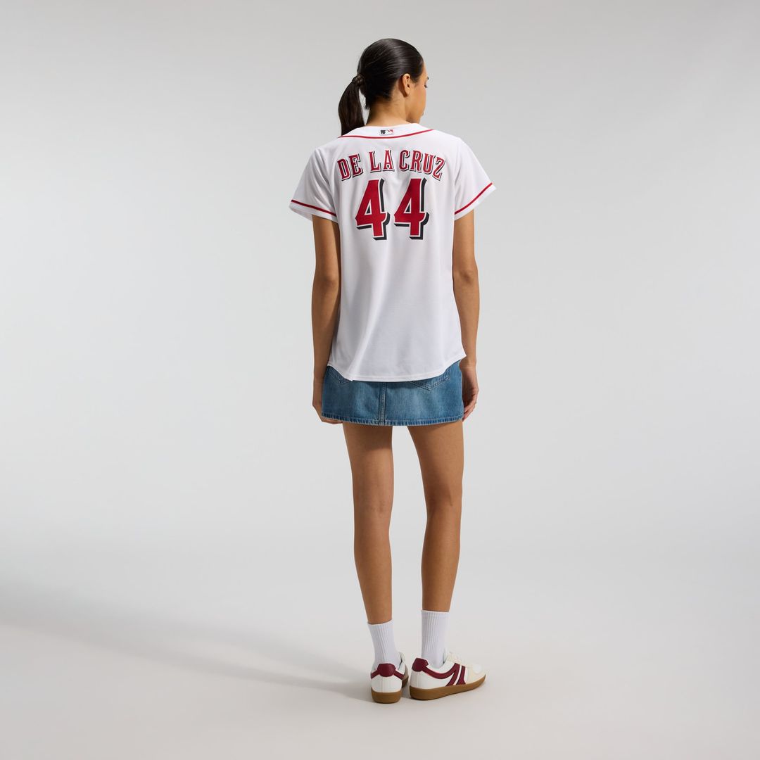 Elly De La Cruz Cincinnati Reds Nike Women's Home Replica Jersey - White | MLB Fan Gear