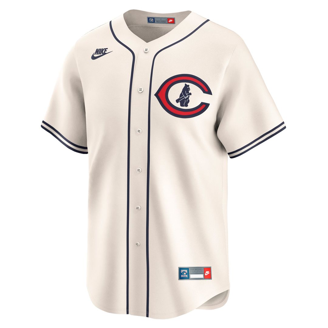 Seiya Suzuki Chicago Cubs Nike Throwback Cooperstown Collection Limited Jersey - Cream | MLB Fan Gear