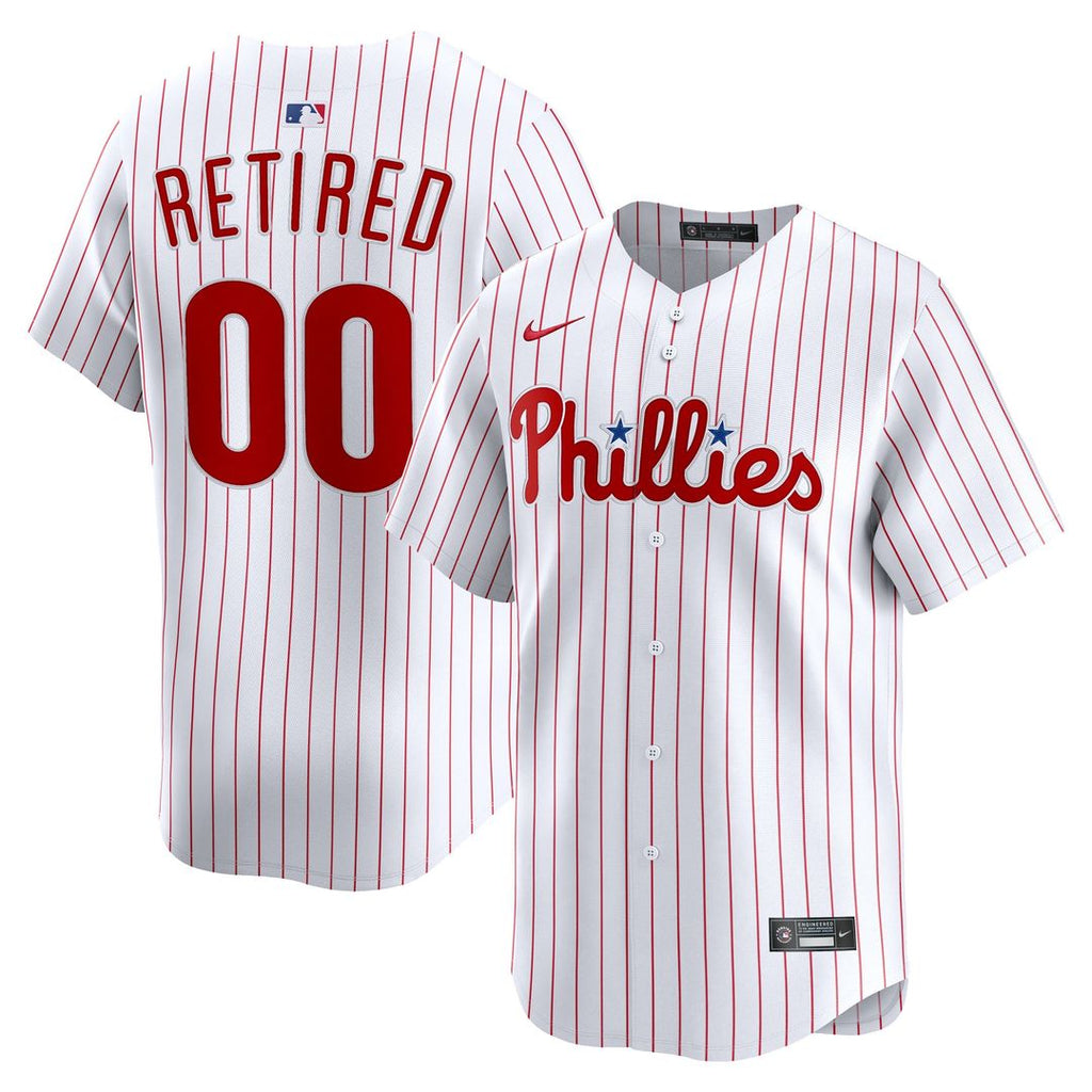 Philadelphia Phillies Nike Home Limited Pick-A-Player Retired Roster Jersey - White | MLB Fan Gear