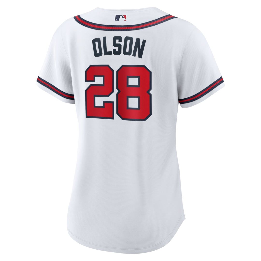 Matt Olson Atlanta Braves Nike Women's Home Replica Player Jersey - White | MLB Fan Gear