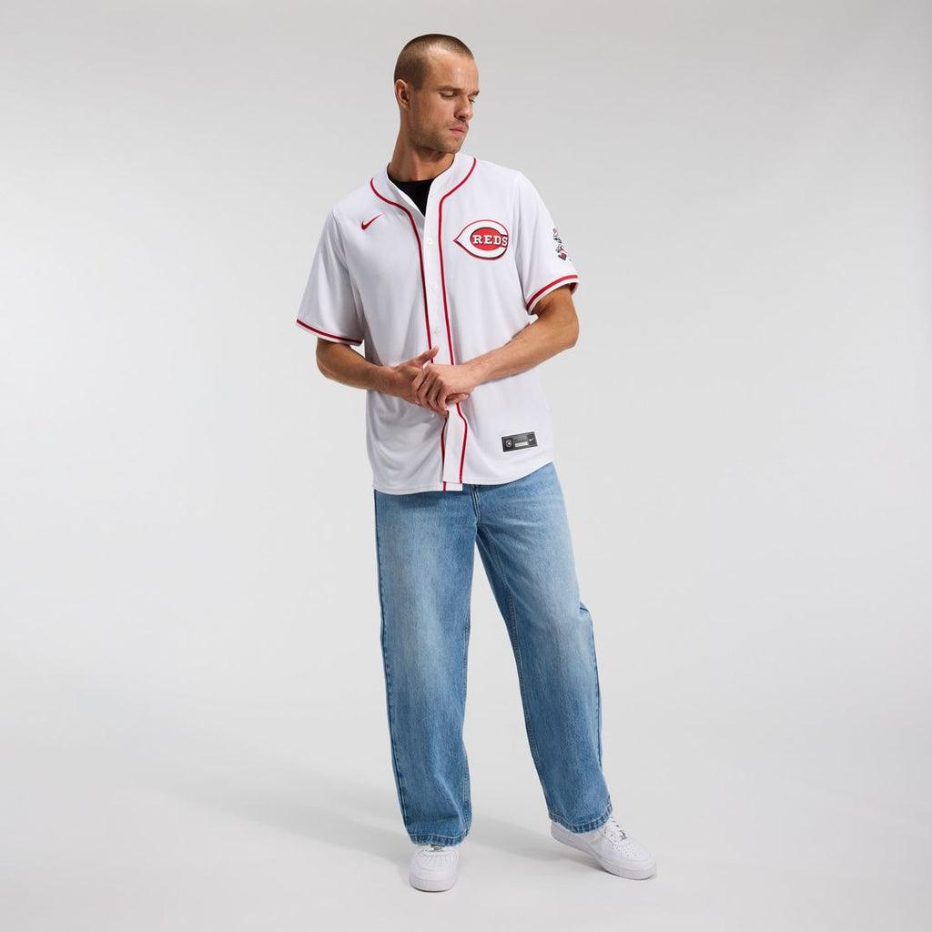 Cincinnati Reds Nike Home Limited Jersey - White | MLB Fan Gear