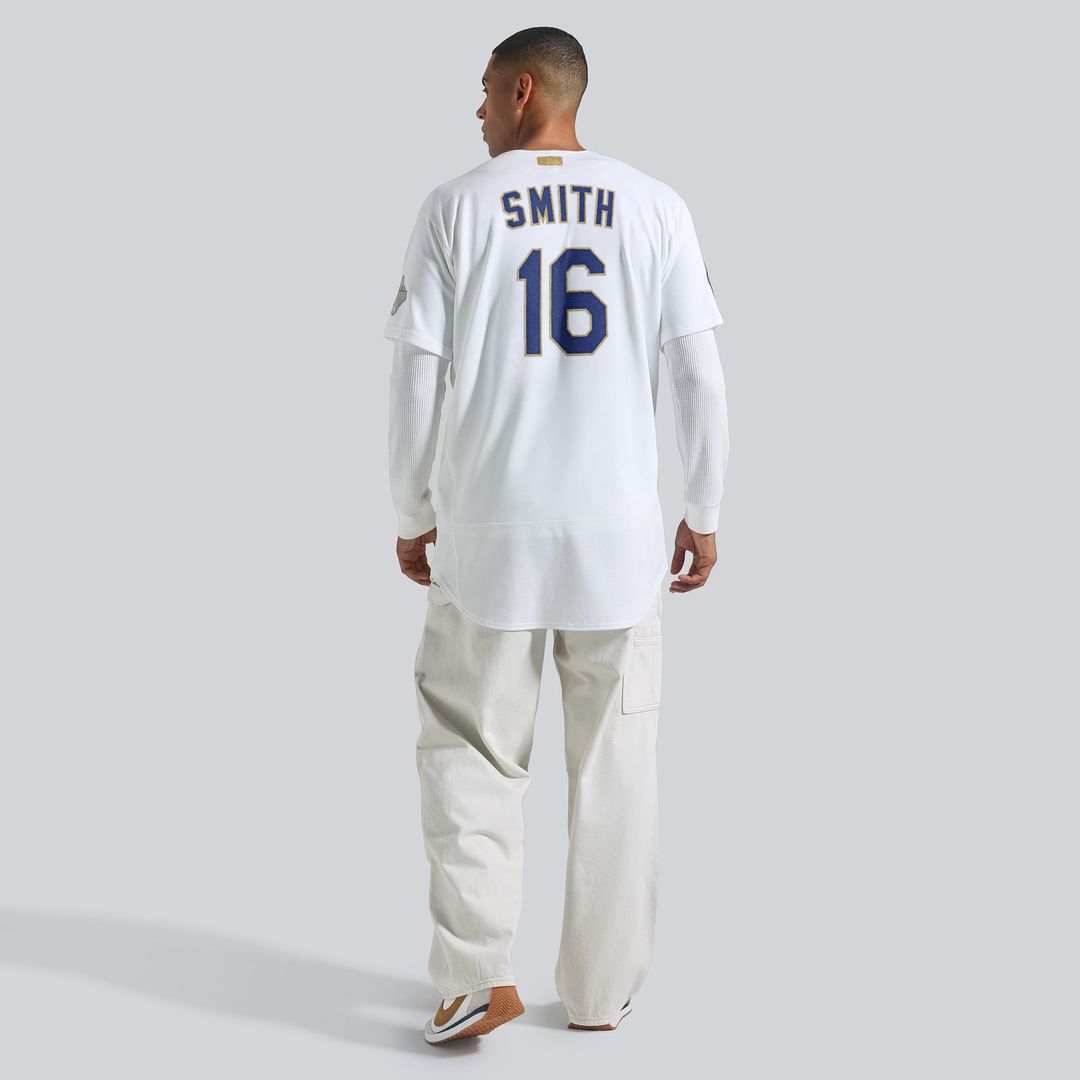 Will Smith Los Angeles Dodgers Nike 2026 Gold Collection Authentic Jersey - White | MLB Fan Gear