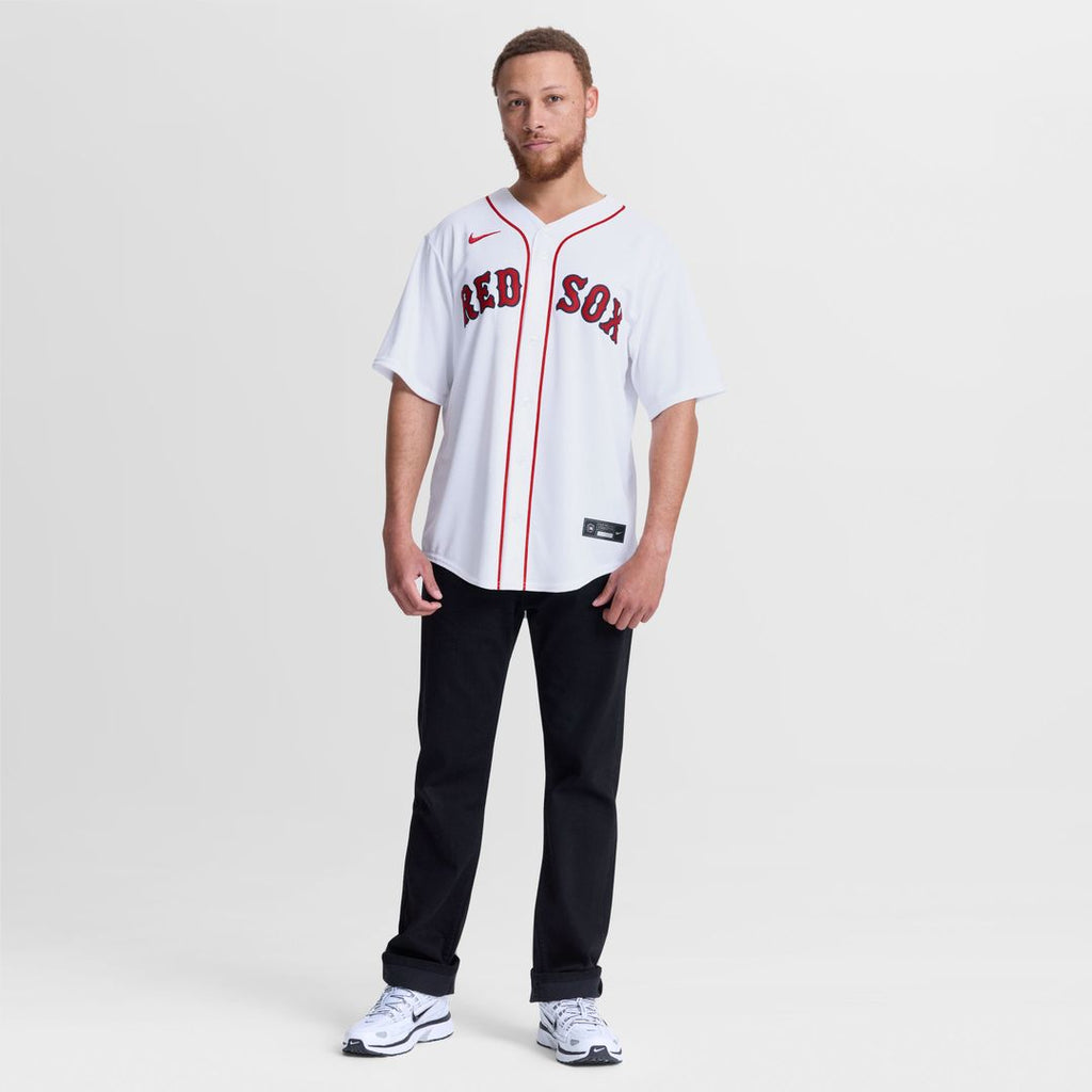 Wilyer Abreu Boston Red Sox Nike Home Replica Jersey - White | MLB Fan Gear