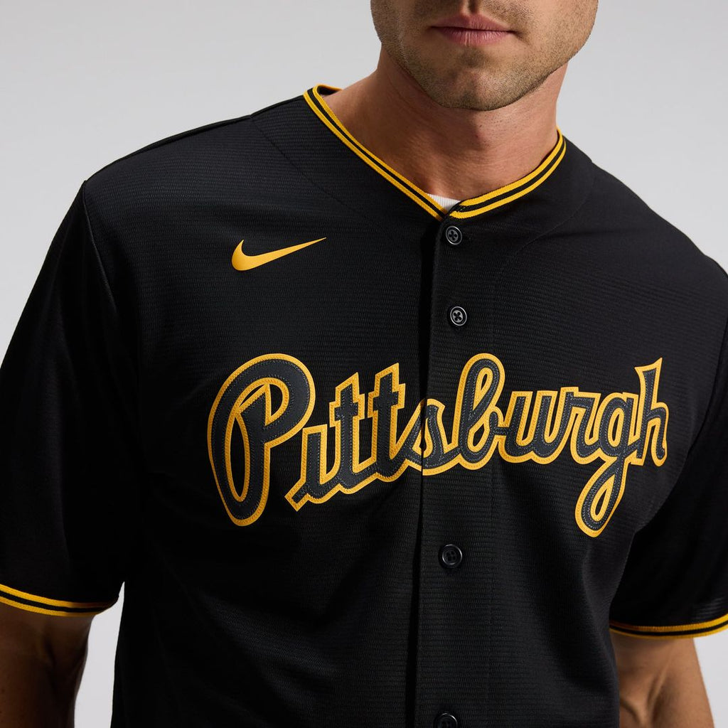 Pittsburgh Pirates Nike Alternate Replica Team Jersey - Black | MLB Fan Gear