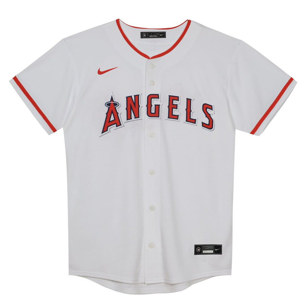 Mike Trout Los Angeles Angels Nike Preschool Home Replica Player Jersey - White | MLB Fan Gear