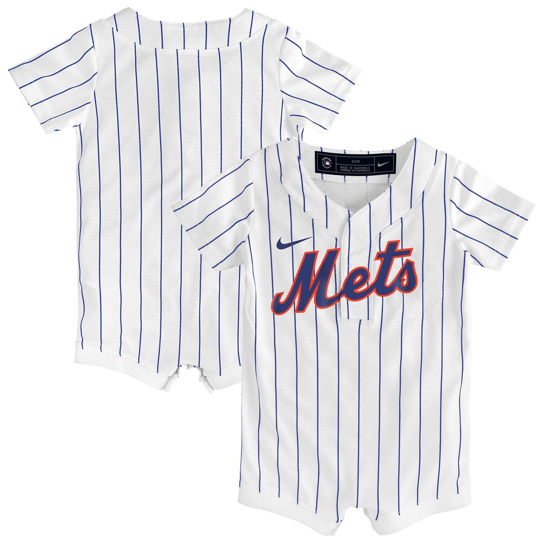New York Mets Nike Infant Home Replica Romper Jersey - White | MLB Fan Gear
