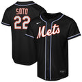 Juan Soto New York Mets Nike Youth Fashion Replica Player Jersey - Black | MLB Fan Gear