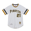 Roberto Clemente Pittsburgh Pirates Mitchell & Ness Cooperstown Collection Authentic Jersey - White | MLB Fan Gear