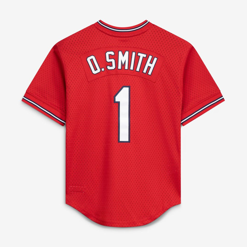 Ozzie Smith St. Louis Cardinals Mitchell & Ness Authentic Batting Practice Jersey - Navy | MLB Fan Gear