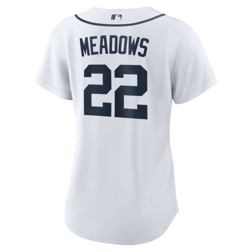 Parker Meadows Detroit Tigers Nike Women's Home Replica Jersey - White | MLB Fan Gear