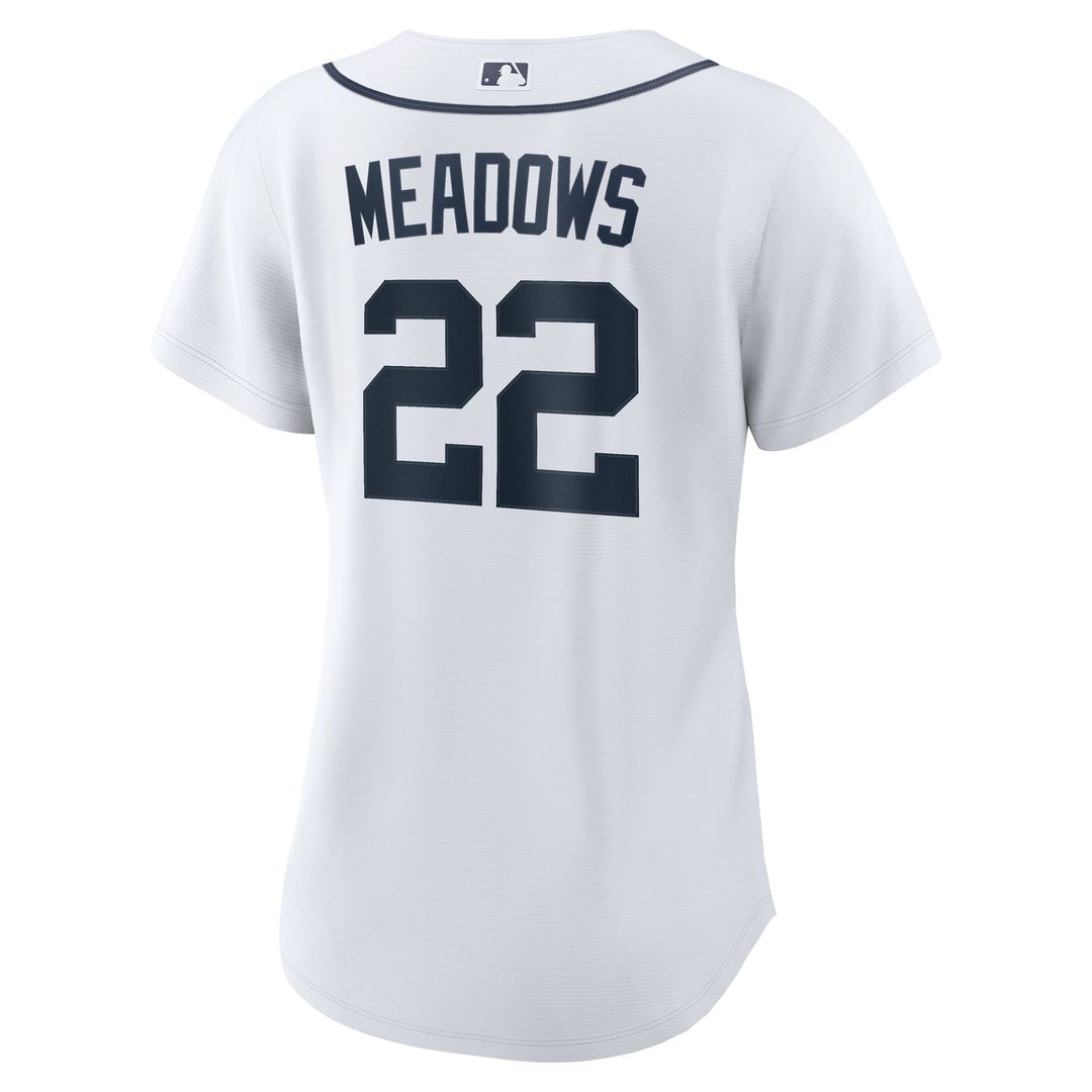 Parker Meadows Detroit Tigers Nike Women's Home Replica Jersey - White | MLB Fan Gear