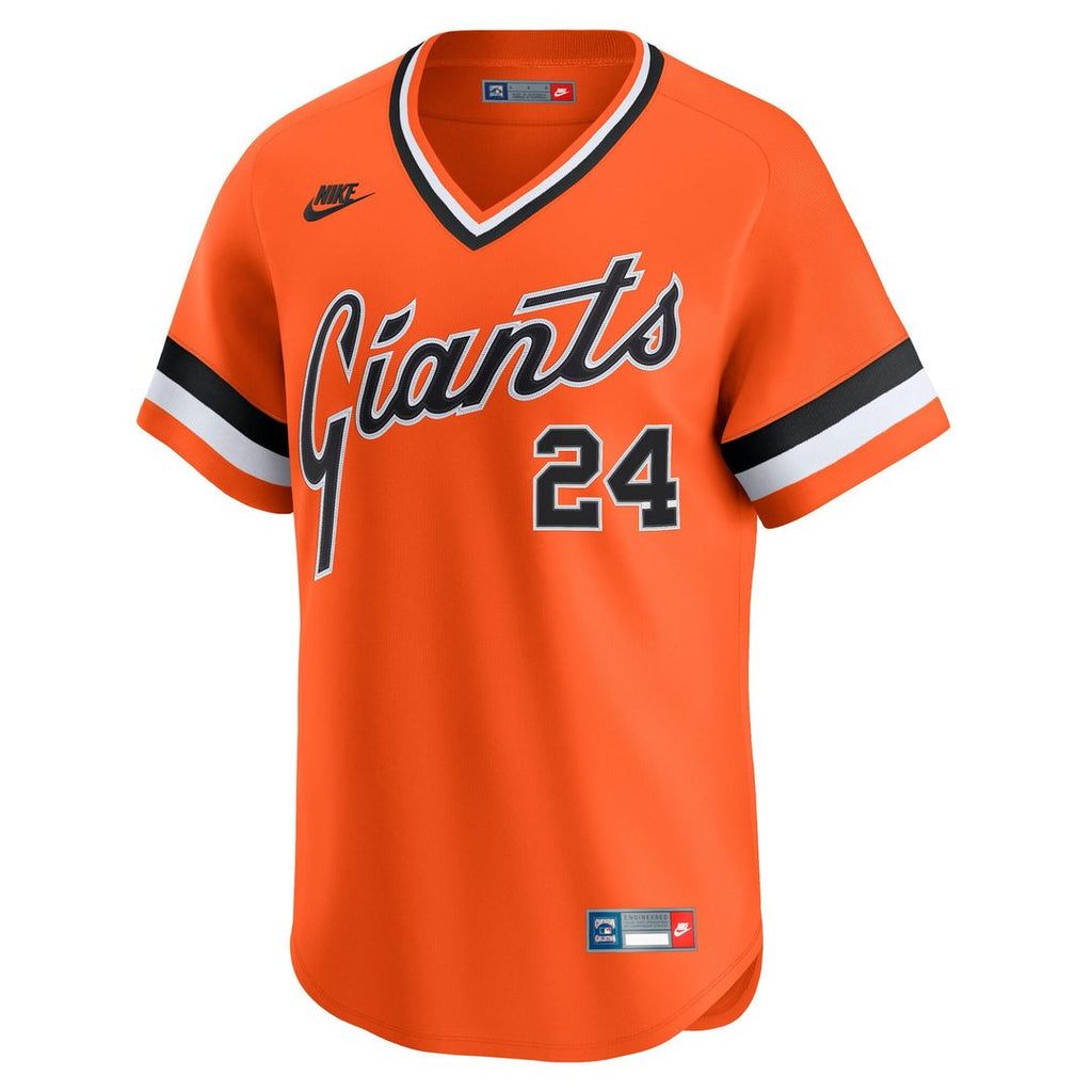 Willie Mays San Francisco Giants Nike Cooperstown Collection Limited Jersey - Orange | MLB Fan Gear