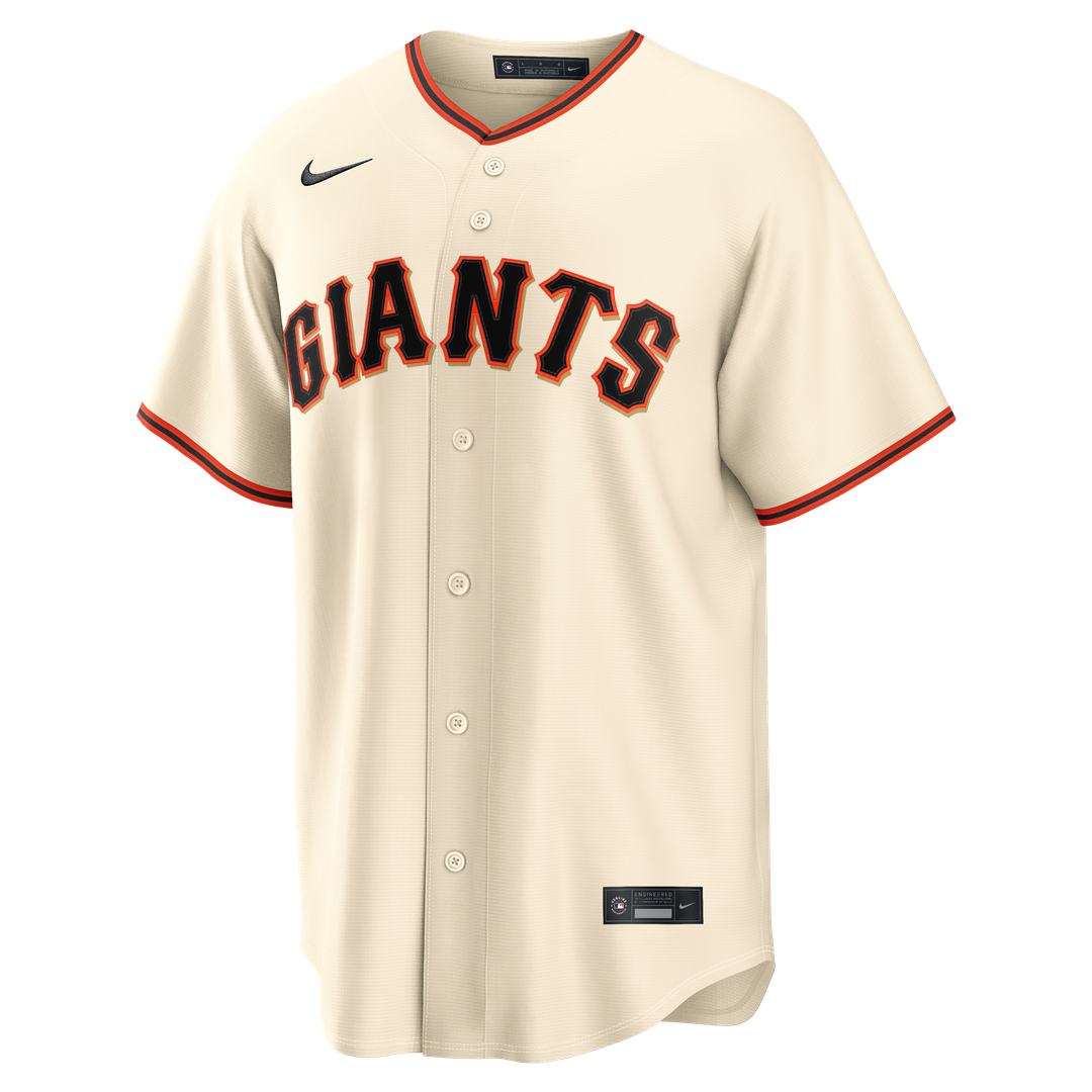 Jesus Rodriguez San Francisco Giants Nike Home Replica Jersey - Cream | MLB Fan Gear