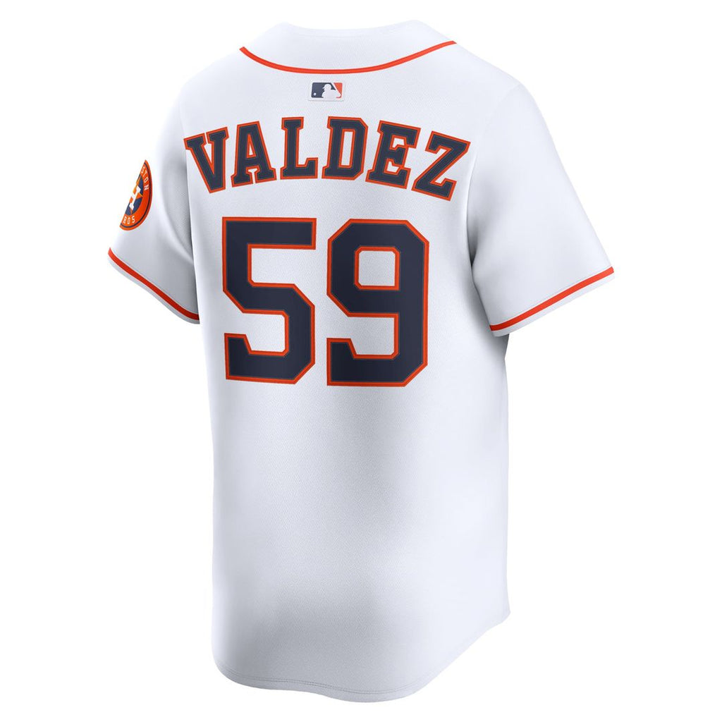 Framber Valdez Houston Astros Nike Home Limited Player Jersey - White | MLB Fan Gear