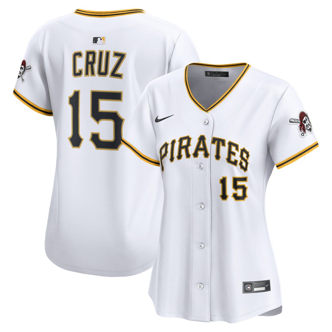 Oneil Cruz Pittsburgh Pirates Nike Women's Home Limited Player Jersey - White | MLB Fan Gear