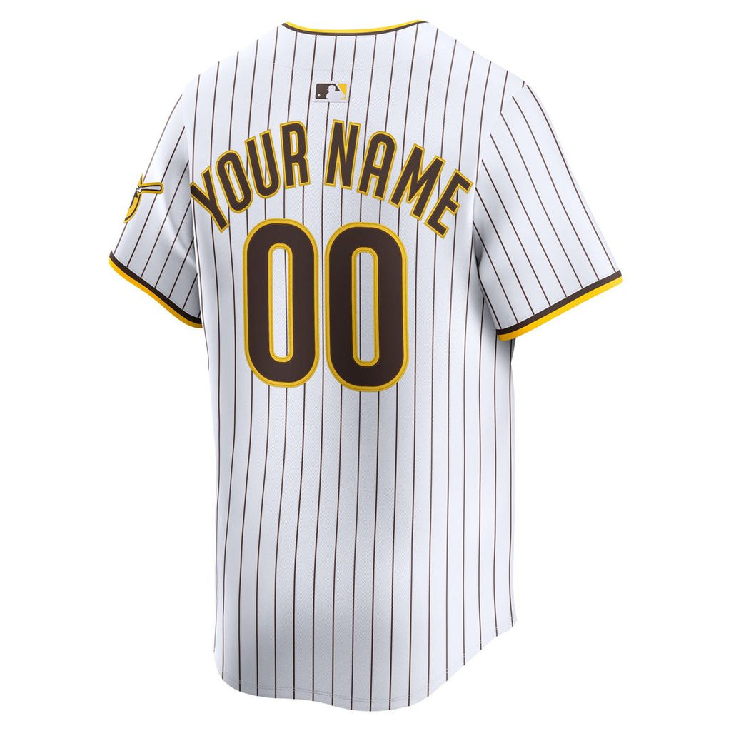 San Diego Padres Nike Home Limited Custom Jersey - White | MLB Fan Gear