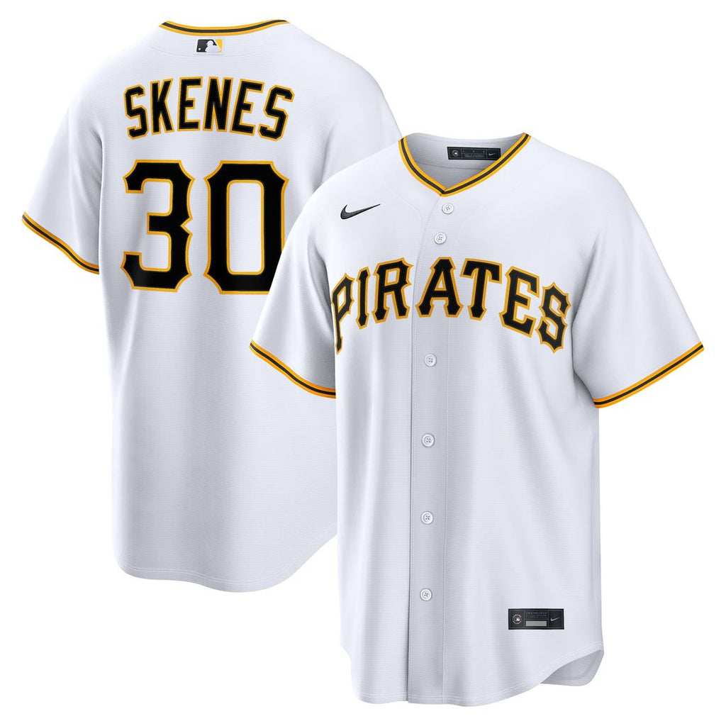 Paul Skenes Pittsburgh Pirates Nike Home Replica Jersey - White | MLB Fan Gear