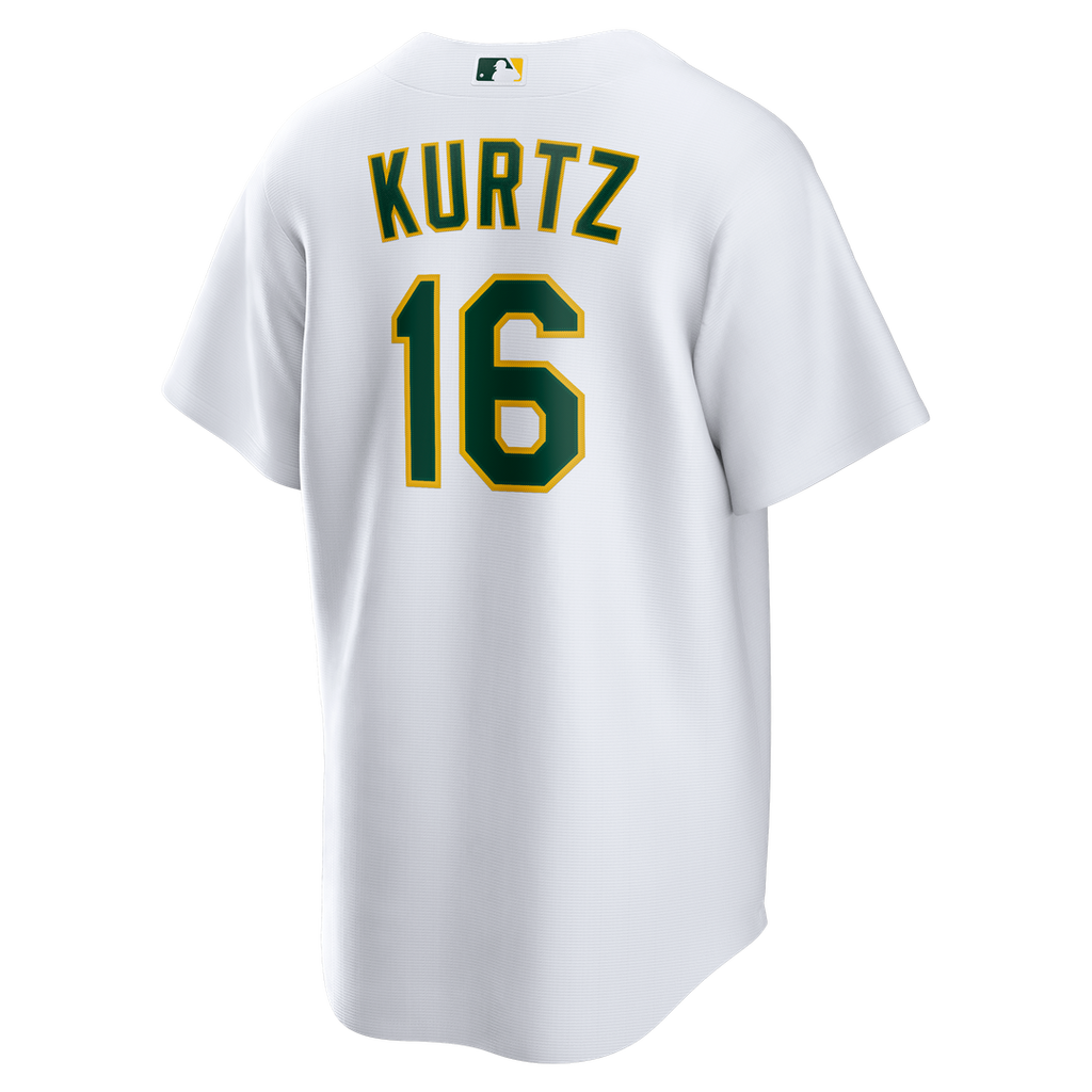 Nick Kurtz Athletics Nike Home Replica Player Jersey - White | MLB Fan Gear
