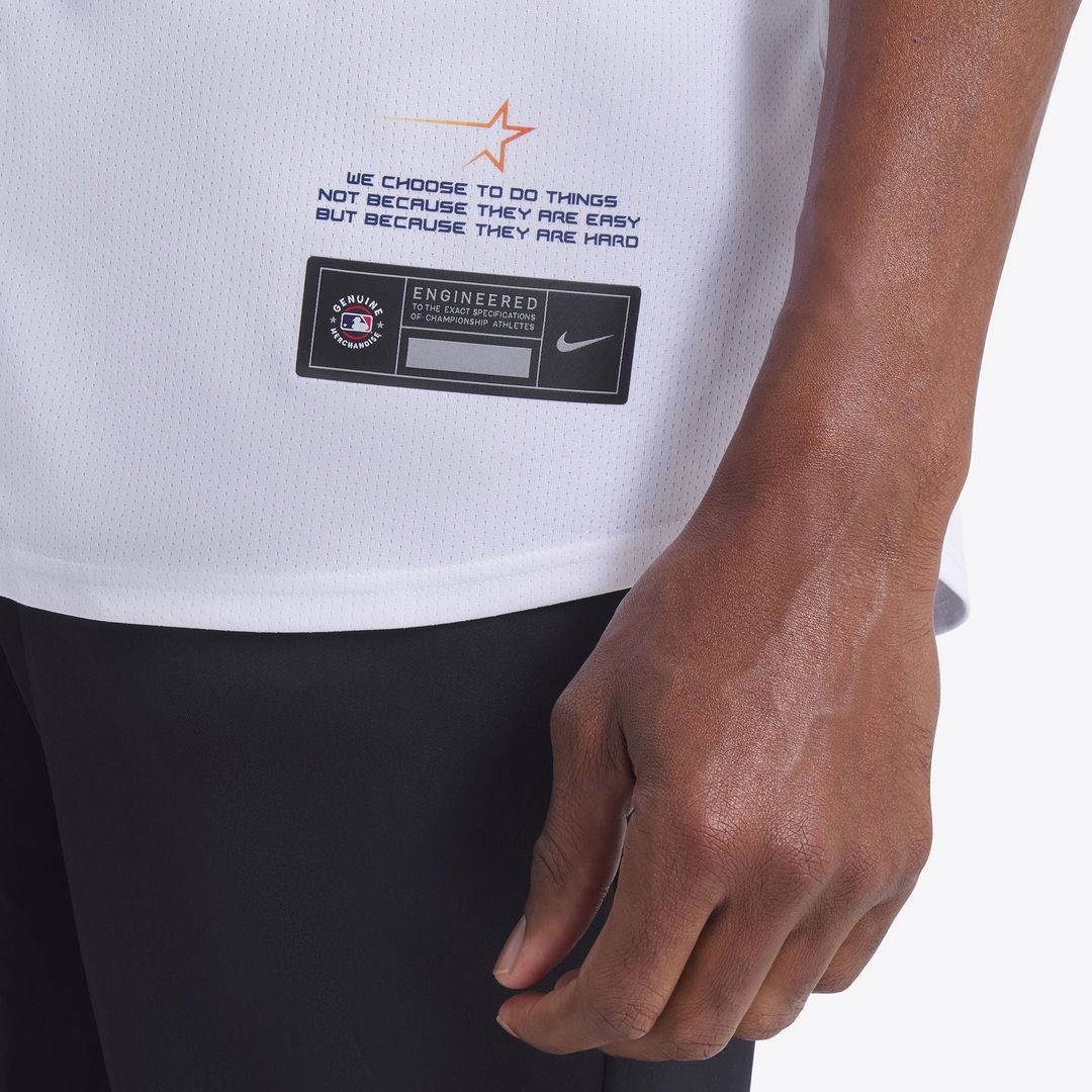 Houston Astros Nike 2025 City Connect Limited Jersey - White | MLB Fan Gear