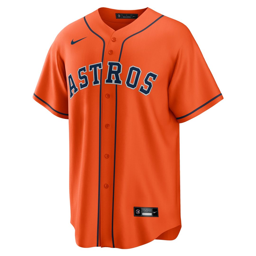 Houston Astros Nike Alternate Replica Team Jersey - Orange | MLB Fan Gear