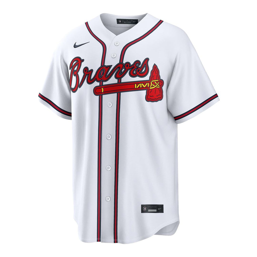 Spencer Schwellenbach Atlanta Braves Nike Home Replica Jersey - White | MLB Fan Gear