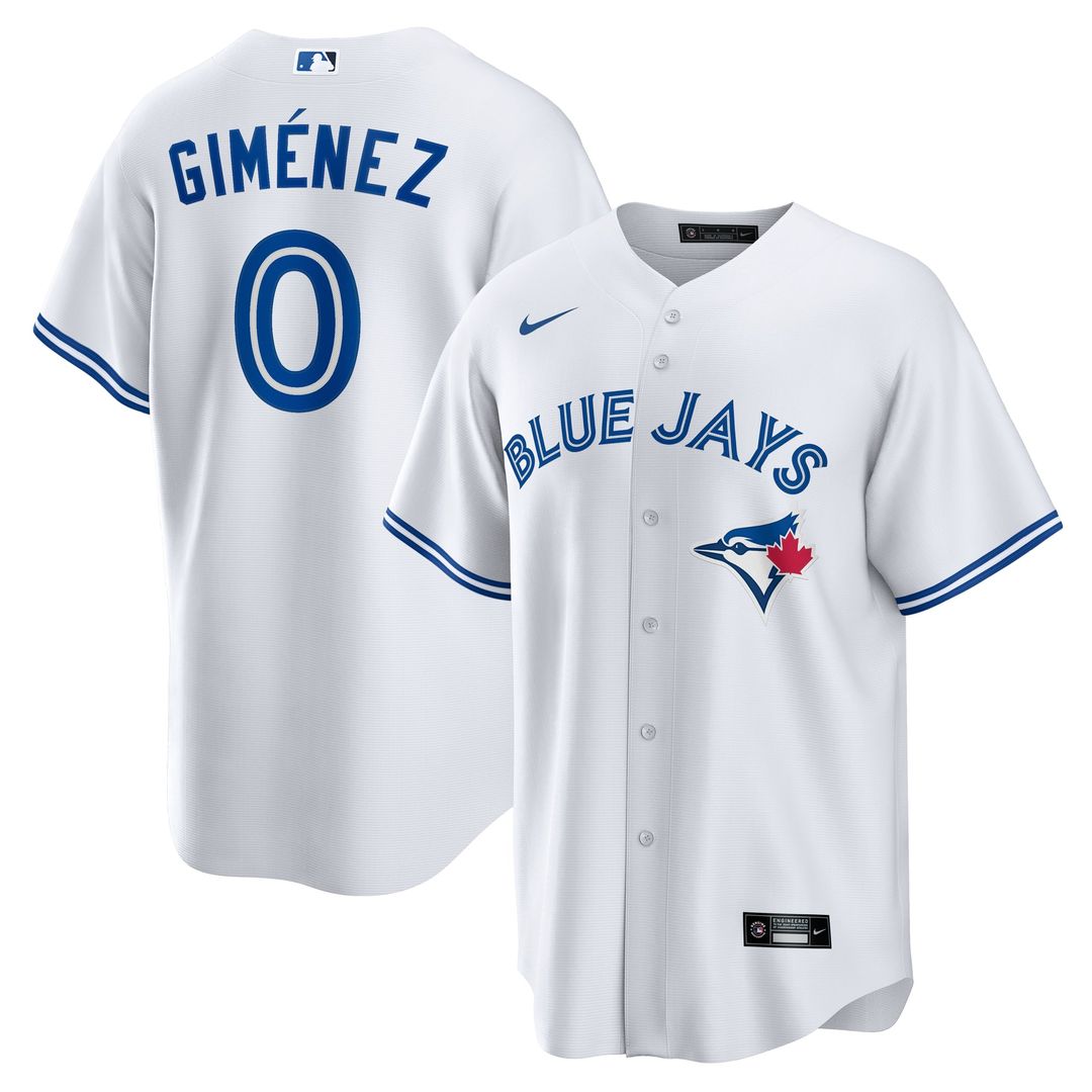 Andres Gimenez Toronto Blue Jays Nike Home Replica Jersey - White | MLB Fan Gear