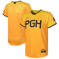 Pittsburgh Pirates Nike Toddler City Connect Replica Jersey - Gold | MLB Fan Gear