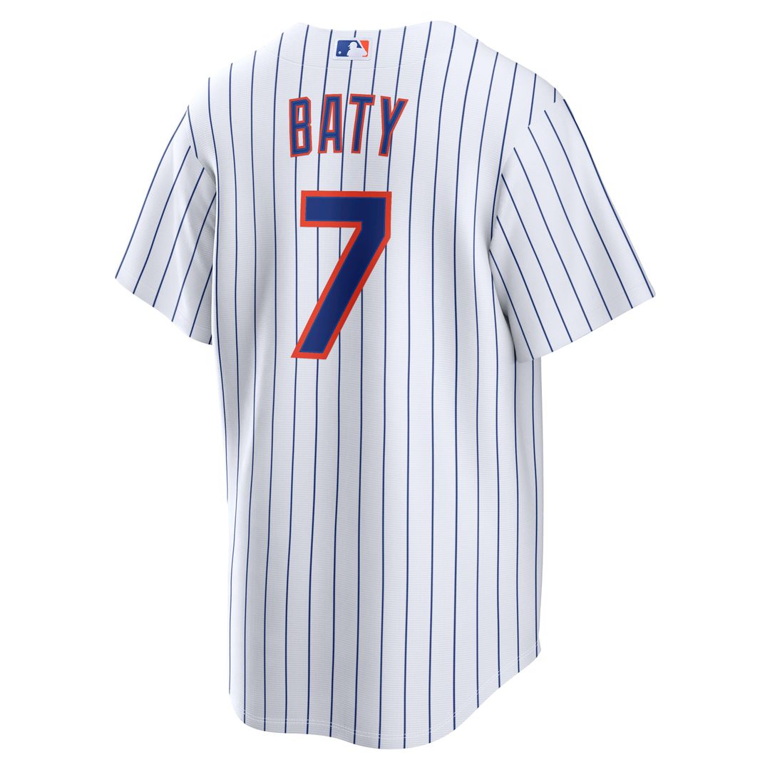 Brett Baty New York Mets Nike Home Replica Jersey - White | MLB Fan Gear