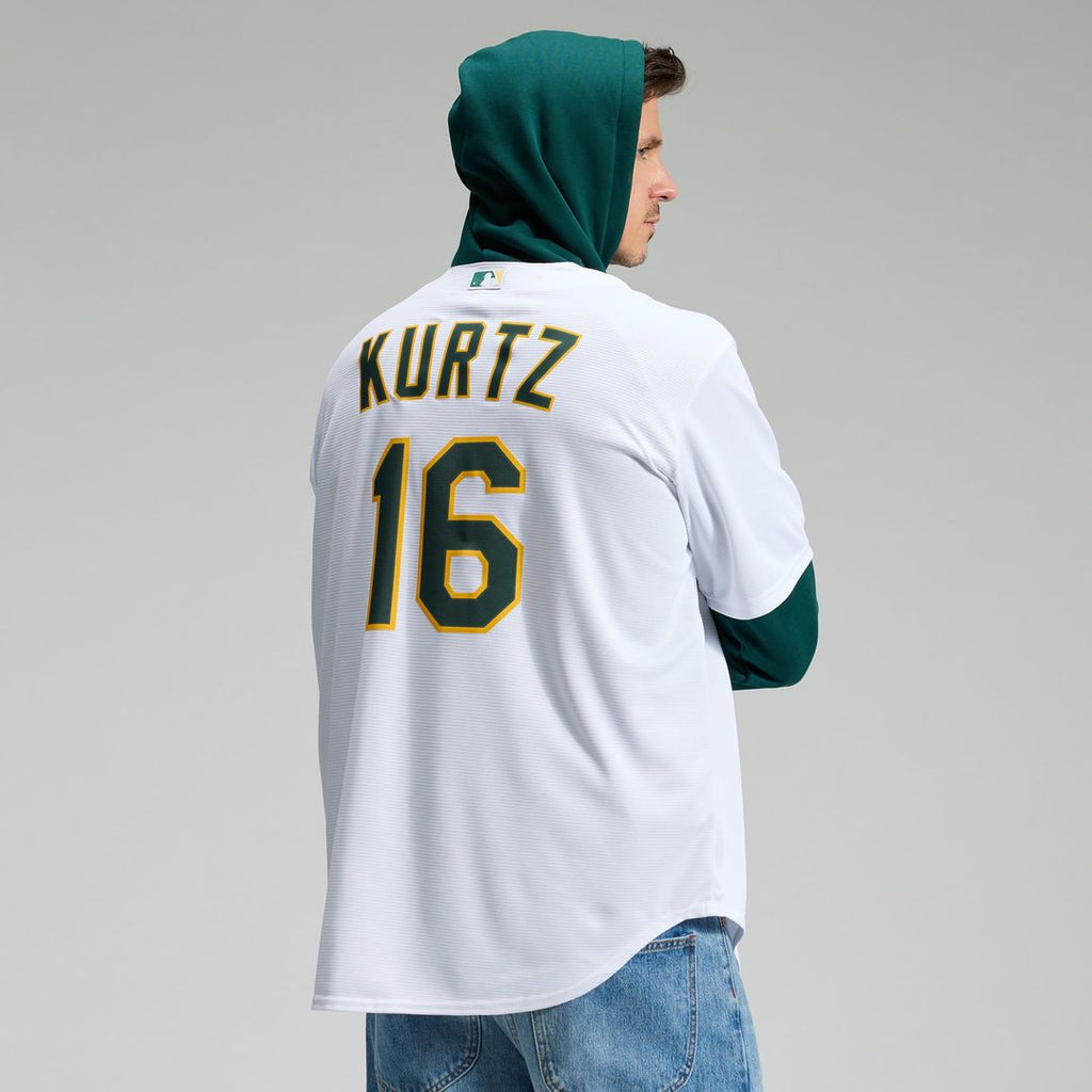 Nick Kurtz Athletics Nike Home Replica Jersey - White | MLB Fan Gear