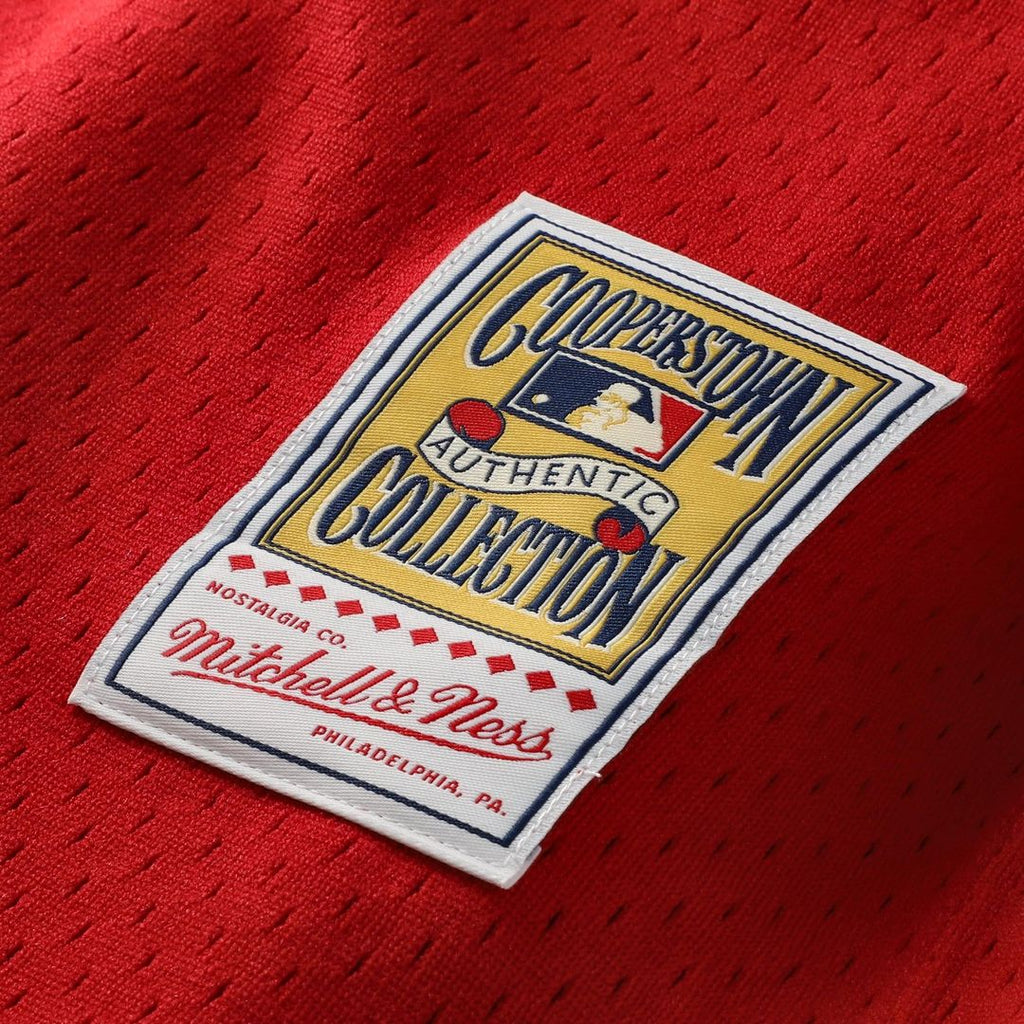 Johnny Bench Cincinnati Reds Mitchell & Ness Authentic Batting Practice Jersey - Scarlet | MLB Fan Gear