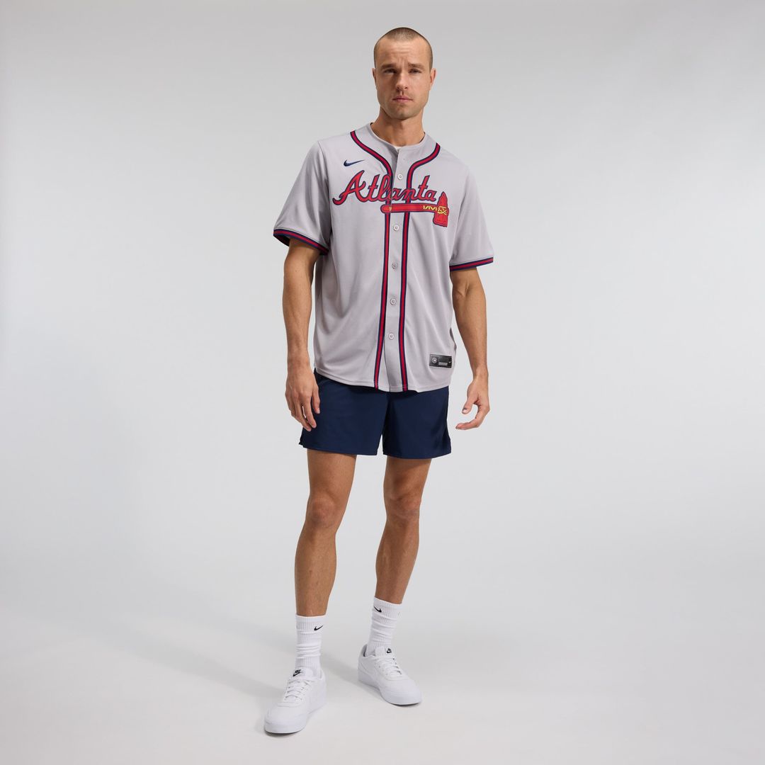 Ozzie Albies Atlanta Braves Nike Road Limited Player Jersey - Gray | MLB Fan Gear