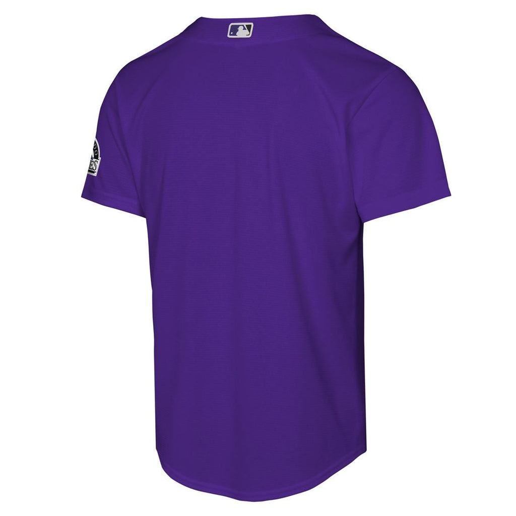 Colorado Rockies Nike Youth Alternate 2 Stadium Jersey - Purple | MLB Fan Gear