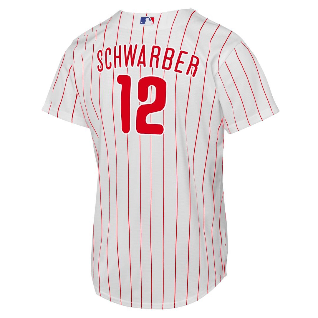 Kyle Schwarber Philadelphia Phillies Nike Youth Replica Jersey - White | MLB Fan Gear