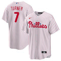 Trea Turner Philadelphia Phillies Nike Home Replica Player Jersey - White | MLB Fan Gear