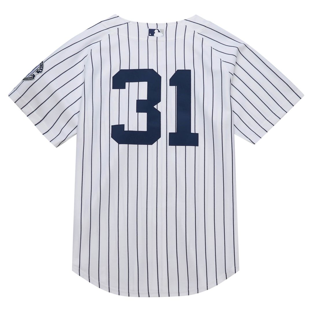 Ichiro Suzuki New York Yankees Mitchell & Ness 2014 Cooperstown Collection Authentic Throwback Jersey - White | MLB Fan Gear