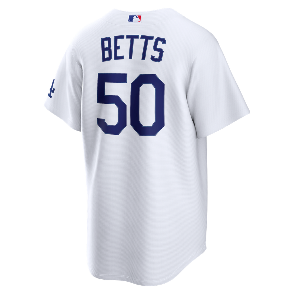 Mookie Betts Los Angeles Dodgers Nike Home Stadium Jersey - White | MLB Fan Gear