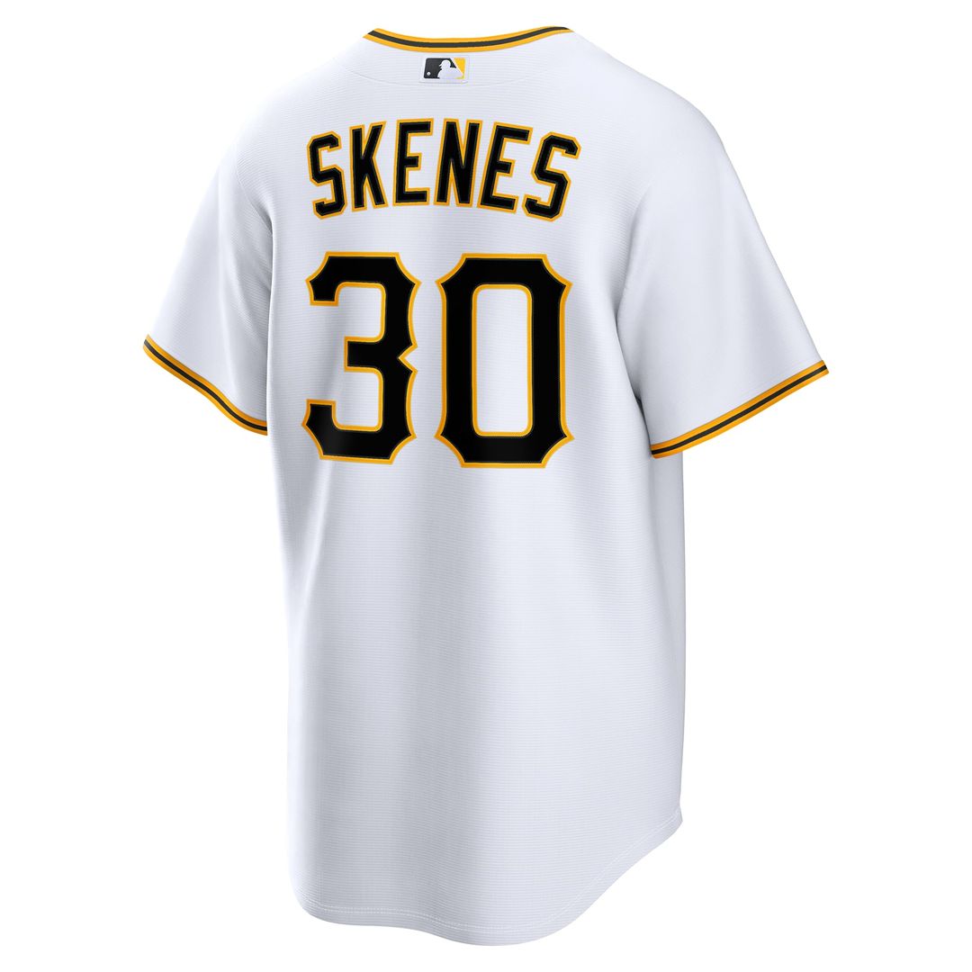 Paul Skenes Pittsburgh Pirates Nike Home Replica Jersey - White | MLB Fan Gear