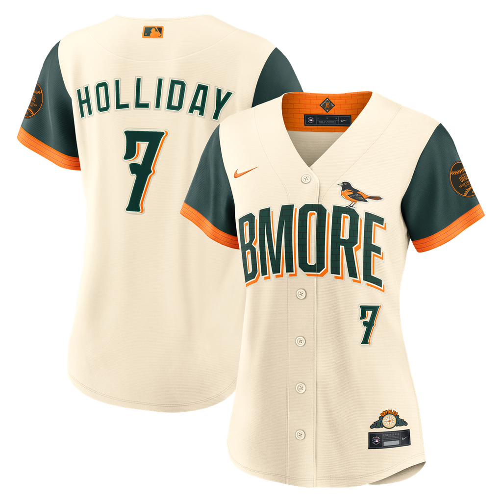 Jackson Holliday Baltimore Orioles Nike Women's 2026 City Connect Stadium Jersey - Cream | MLB Fan Gear