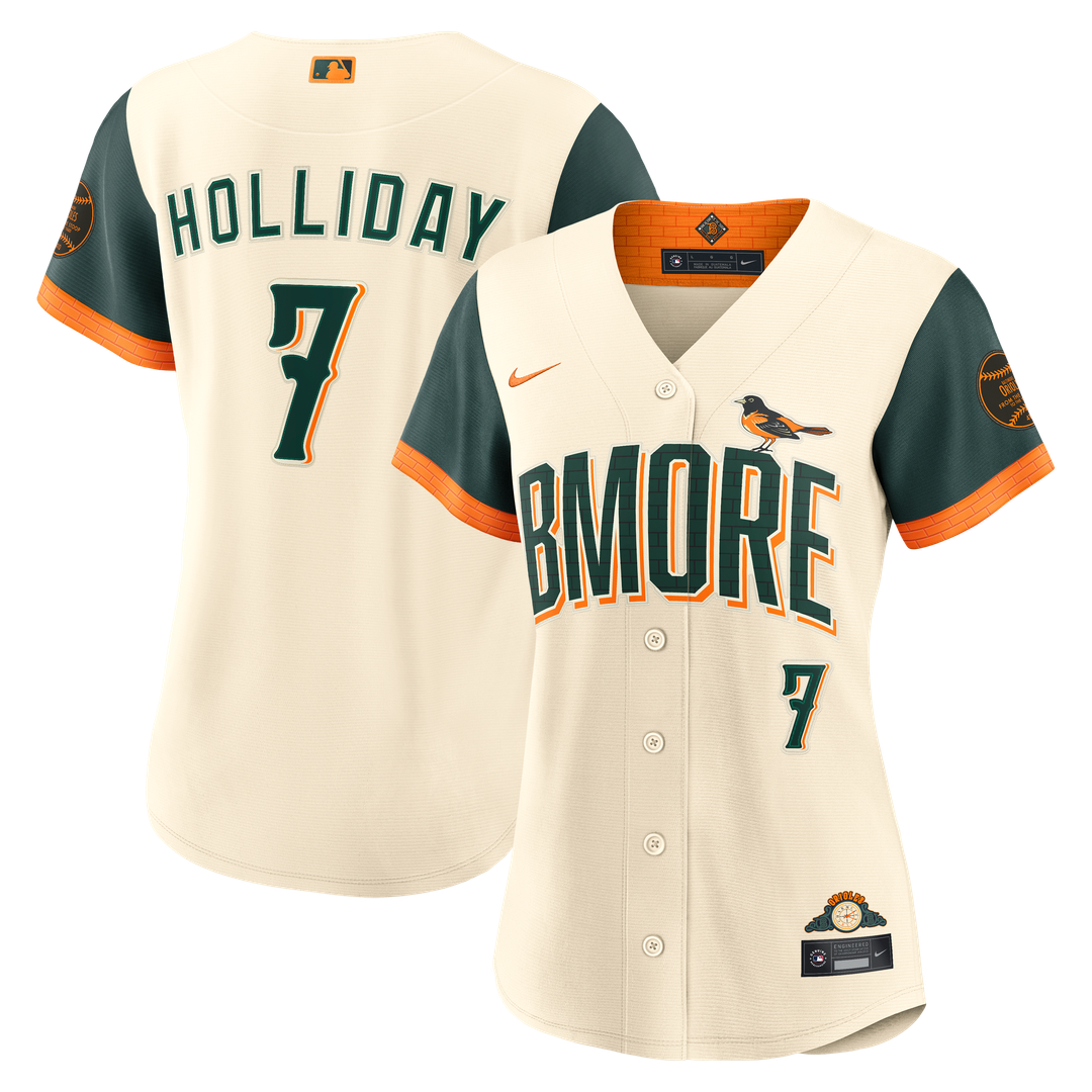 Jackson Holliday Baltimore Orioles Nike Women's 2026 City Connect Stadium Jersey - Cream | MLB Fan Gear
